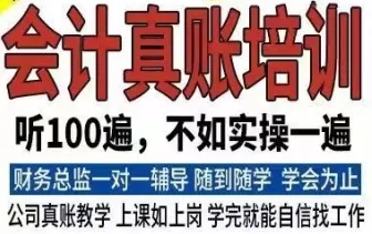 总账会计培训，财务总监1对1教，随到随学，学会为止